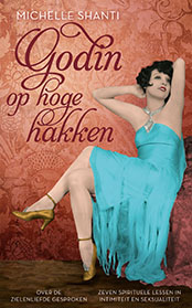 Godin op hoge hakken